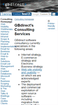 Mobile Screenshot of consulting.gbdirect.co.uk